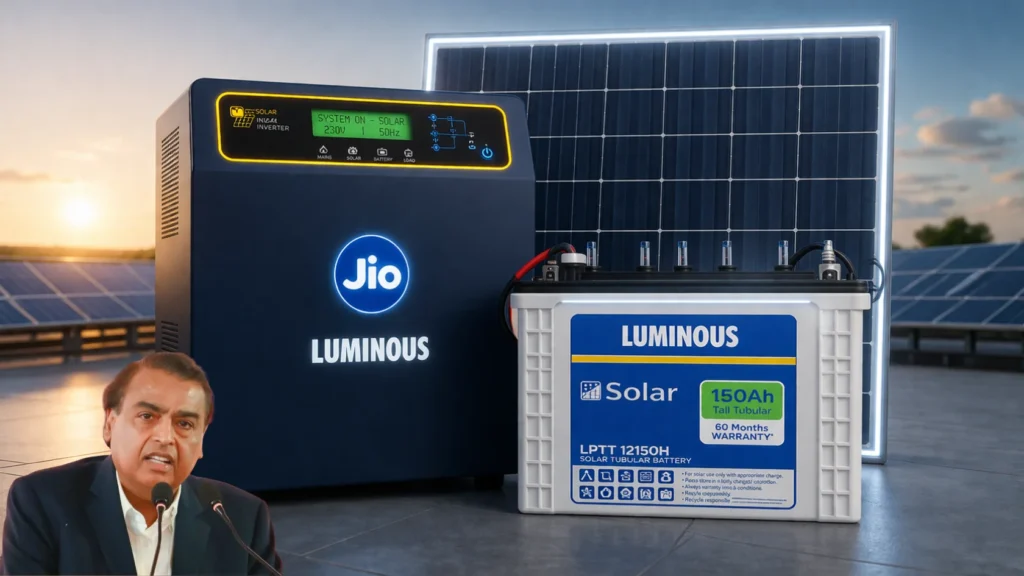 Jio Solar Hybrid Inverter System